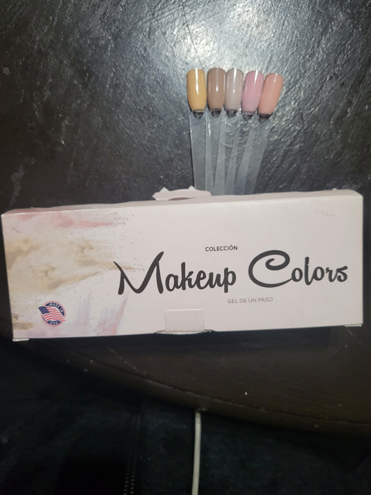 Makeup colors UV gel polish